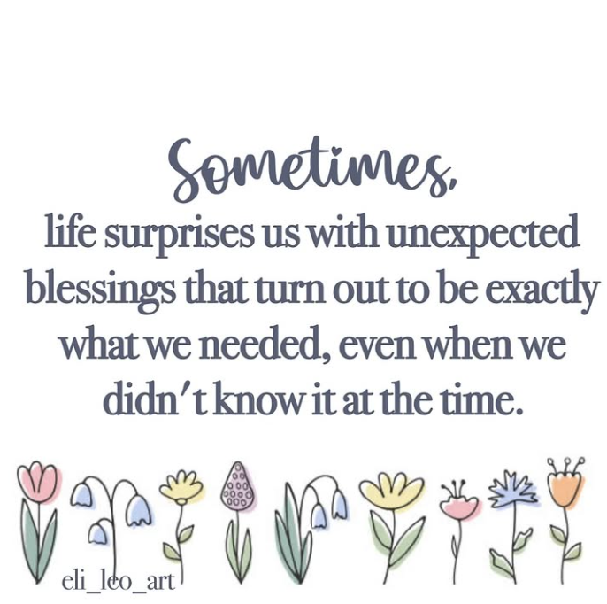 Blog - Unexpected Blessings